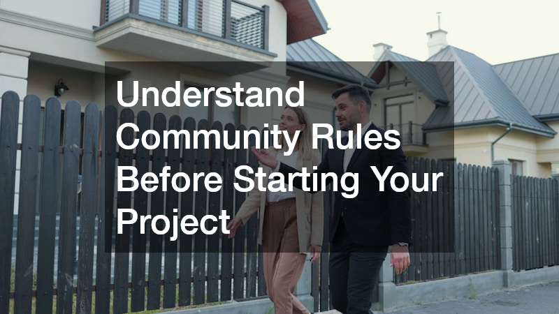 Understand Community Rules Before Starting Your Project