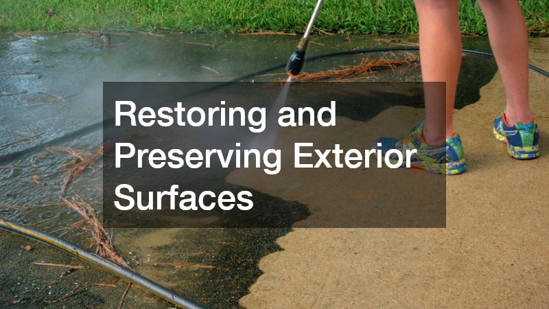 Restoring and Preserving Exterior Surfaces