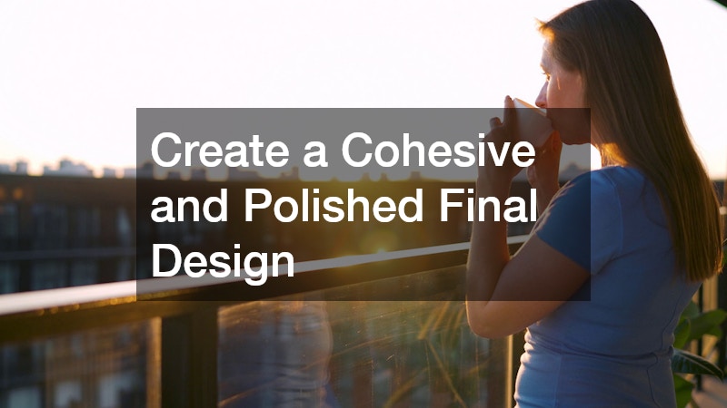 Create a Cohesive and Polished Final Design