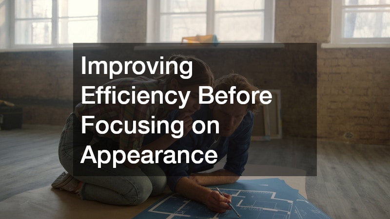 Improving Efficiency Before Focusing on Appearance