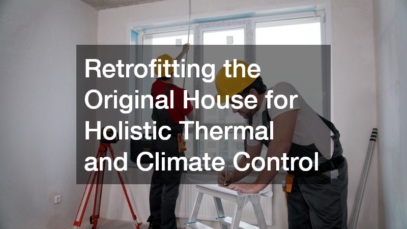 Retrofitting the Original House for Holistic Thermal and Climate Control