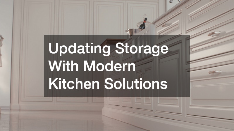 Updating Storage With Modern Kitchen Solutions