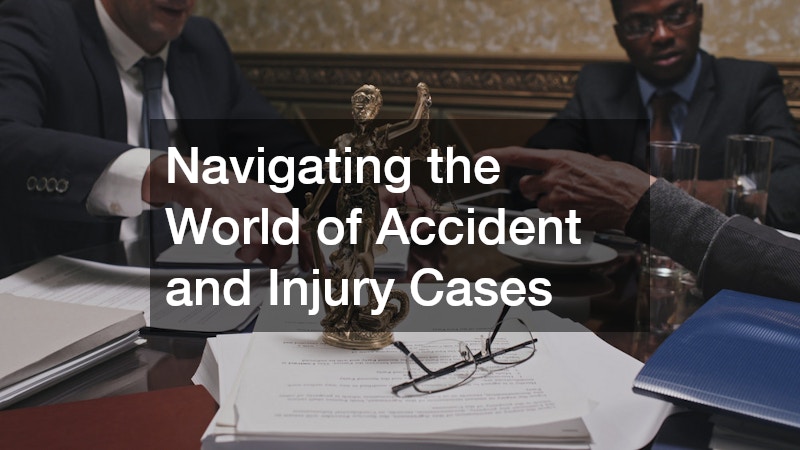 Navigating the World of Accident and Injury Cases