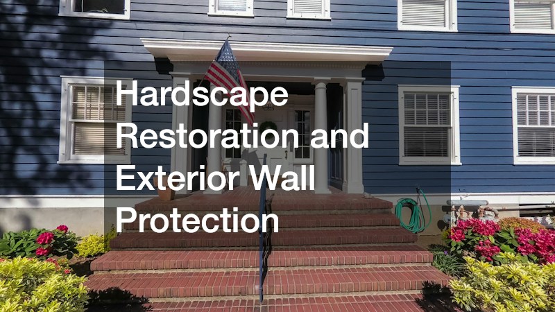 Hardscape Restoration and Exterior Wall Protection