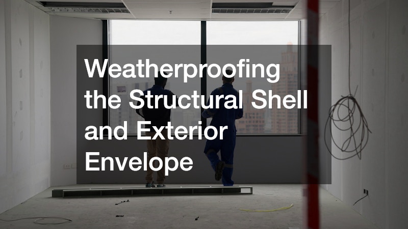 Weatherproofing the Structural Shell and Exterior Envelope