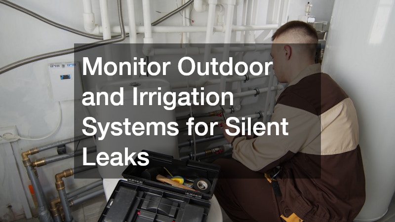 Monitor Outdoor and Irrigation Systems for Silent Leaks
