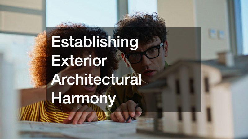 Establishing Exterior Architectural Harmony