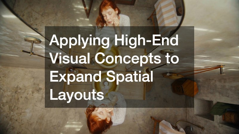 Applying High-End Visual Concepts to Expand Spatial Layouts