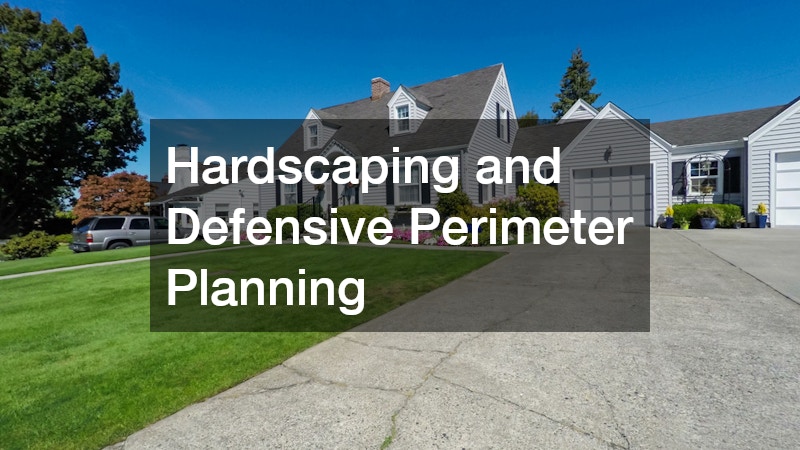 Hardscaping and Defensive Perimeter Planning