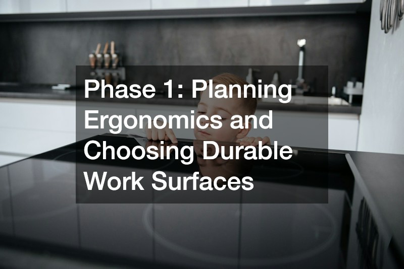 Phase 1: Planning Ergonomics and Choosing Durable Work Surfaces