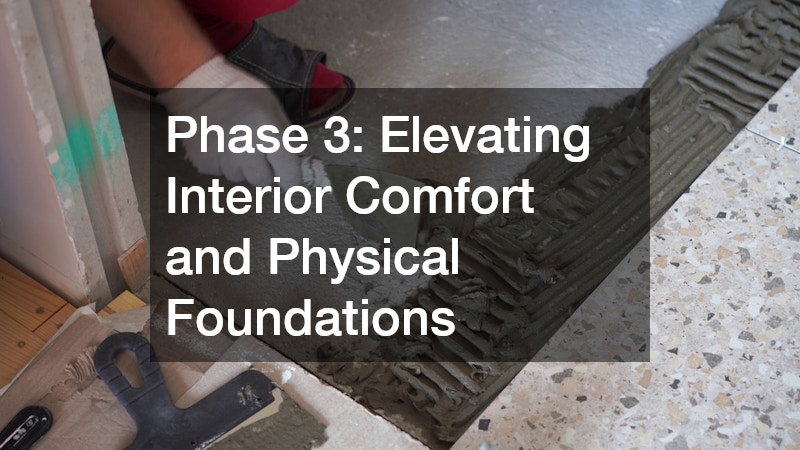 Phase 3: Elevating Interior Comfort and Physical Foundations