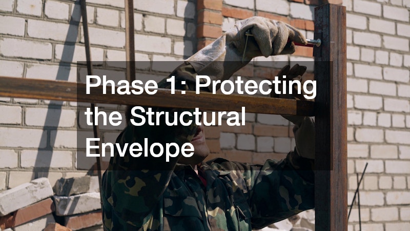 Phase 1: Protecting the Structural Envelope