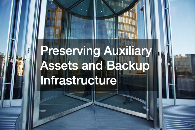 Preserving Auxiliary Assets and Backup Infrastructure