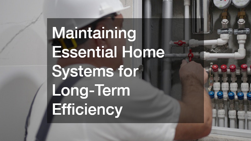 Maintaining Essential Home Systems for Long-Term Efficiency