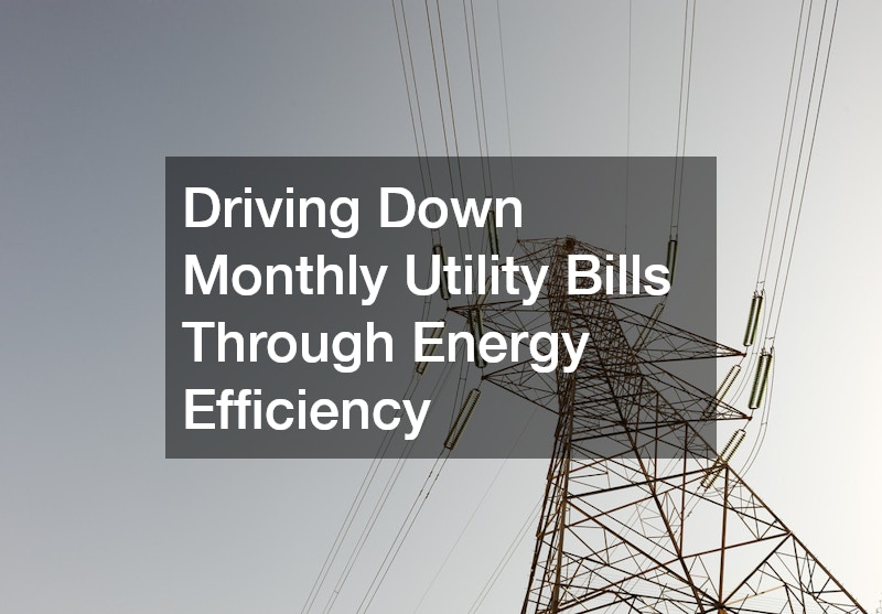 Driving Down Monthly Utility Bills Through Energy Efficiency