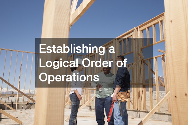 Establishing a Logical Order of Operations