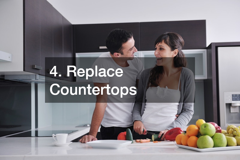 4. Replace Countertops
