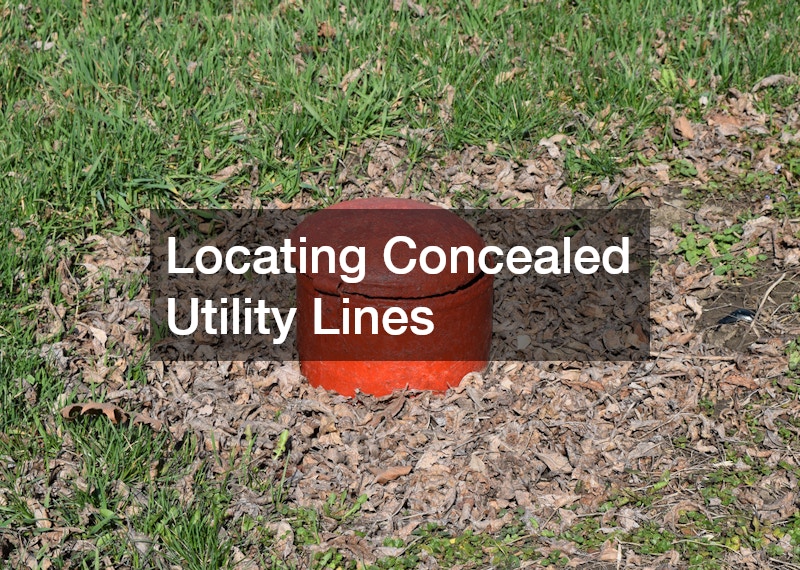 Locating Concealed Utility Lines