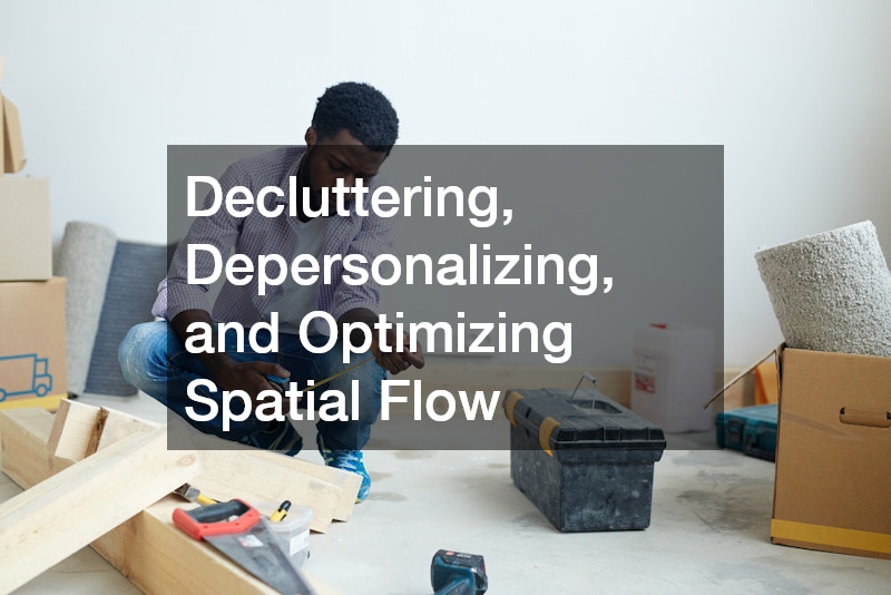 Decluttering, Depersonalizing, and Optimizing Spatial Flow