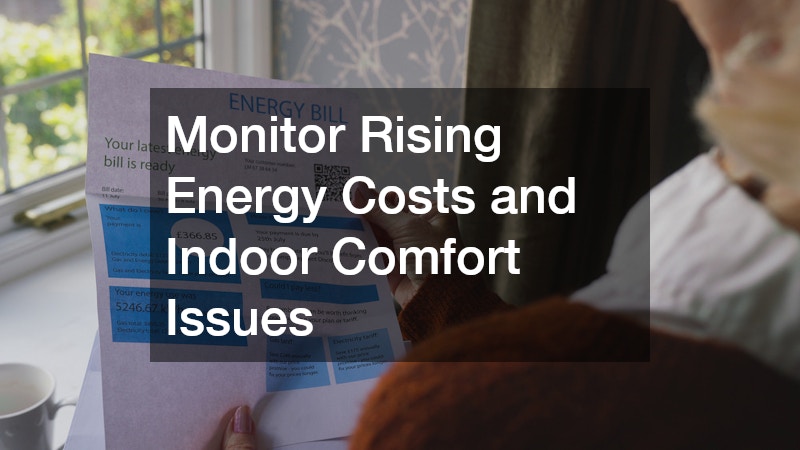 Monitor Rising Energy Costs and Indoor Comfort Issues