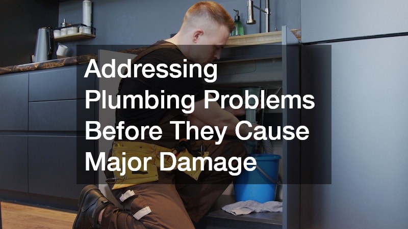 Addressing Plumbing Problems Before They Cause Major Damage