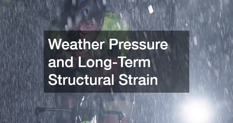 Weather Pressure and Long-Term Structural Strain