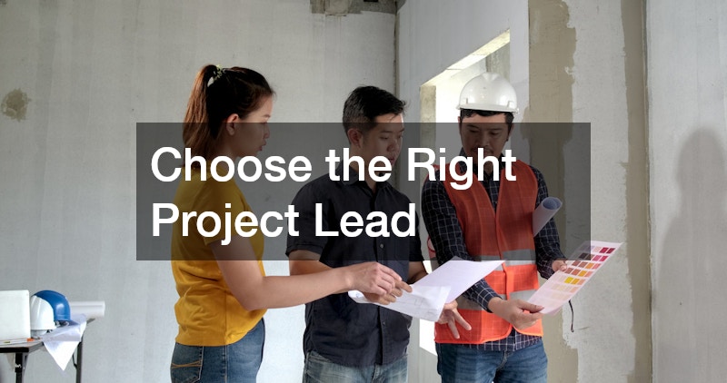 Choose the Right Project Lead