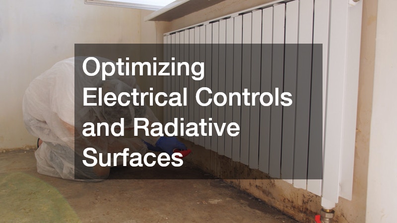 Optimizing Electrical Controls and Radiative Surfaces
