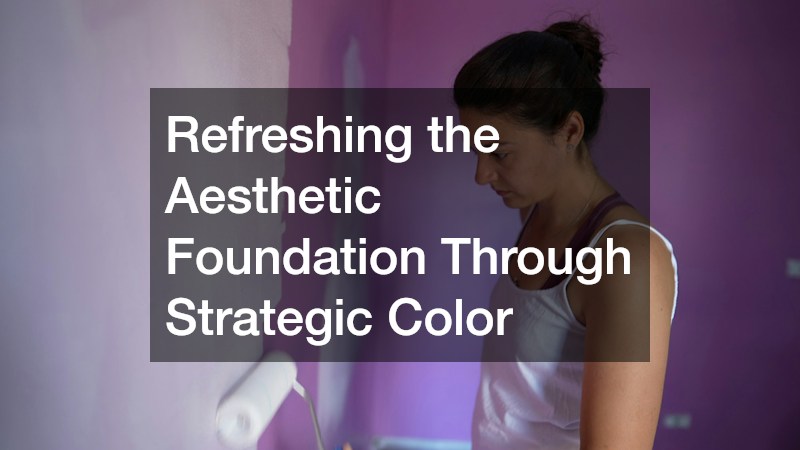 Refreshing the Aesthetic Foundation Through Strategic Color