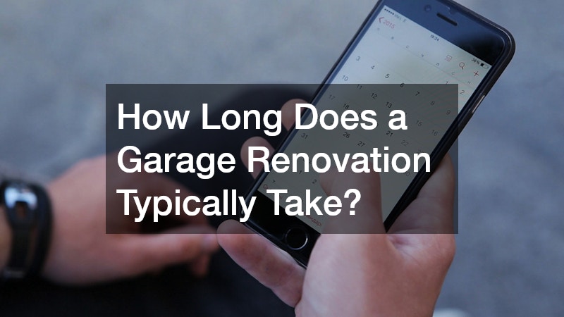 How Long Does a Garage Renovation Typically Take?