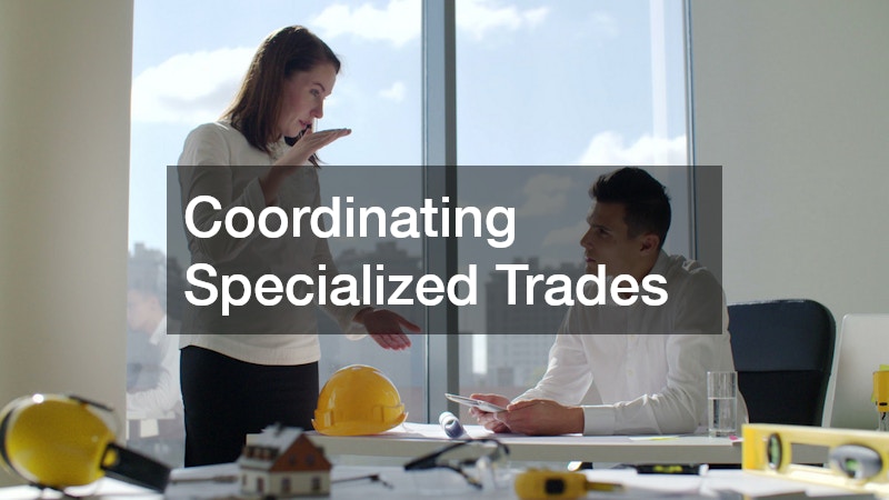 Coordinating Specialized Trades