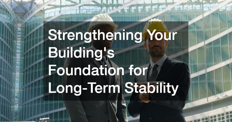 Strengthening Your Building’s Foundation for Long-Term Stability