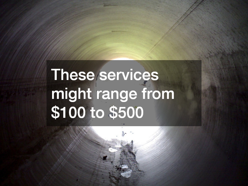 These services might range from $100 to $500