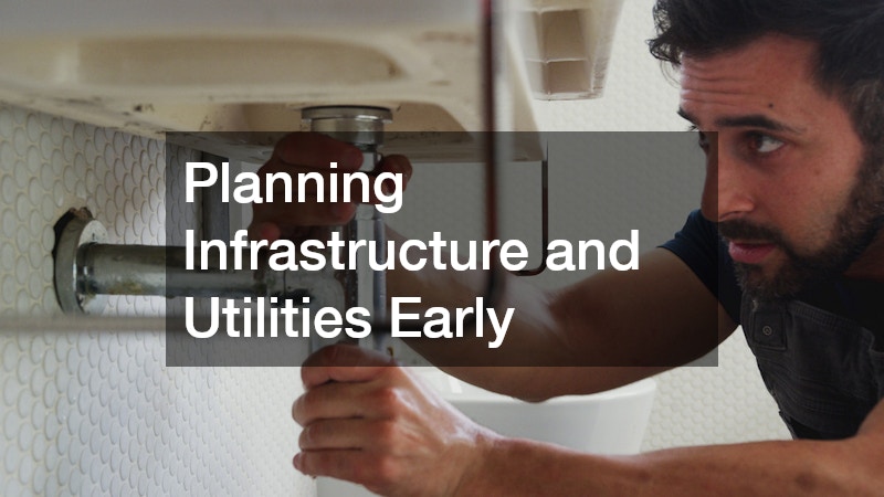 Planning Infrastructure and Utilities Early