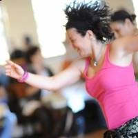 Jen DeLorenzi Jen DeLorenzi teaching Zumba in Dancesport4You Center, Caldwell, NJ07006