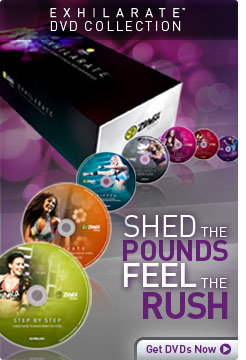 ZUMBA EXHILARATE DVD EXPERIENCE