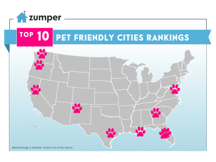 The Most Pet Friendly Cities in the U.S.