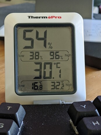 54% 30℃