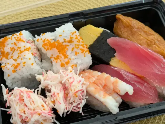 Genki Set No.2 sushi dish from Genki Sushi Hilo