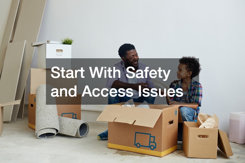 Start With Safety and Access Issues