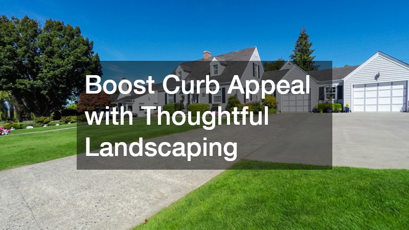 Boost Curb Appeal with Thoughtful Landscaping