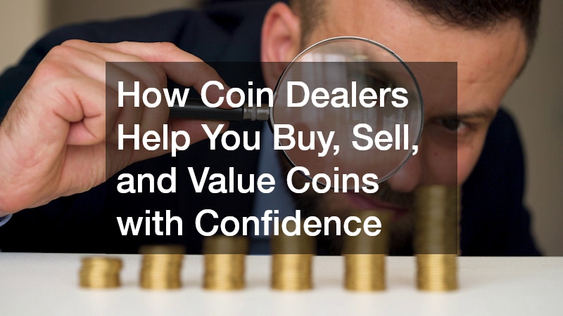 How Coin Dealers Help You Buy, Sell, and Value Coins with Confidence