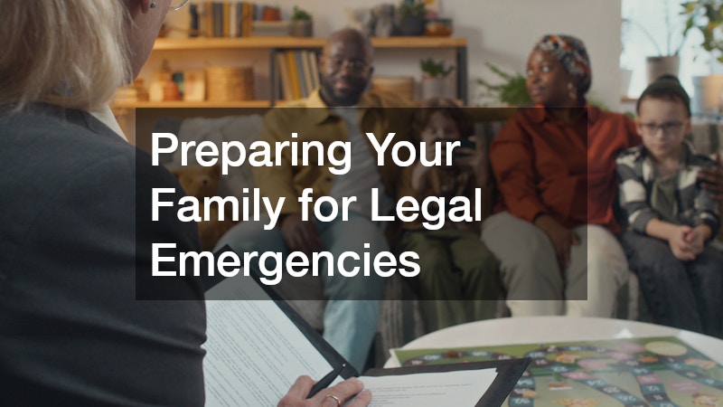 Preparing Your Family for Legal Emergencies