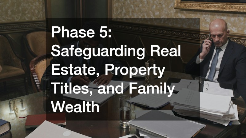 Phase 5: Safeguarding Real Estate, Property Titles, and Family Wealth