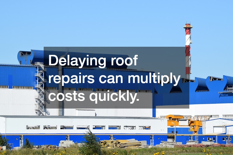 Delaying roof repairs can multiply costs quickly.