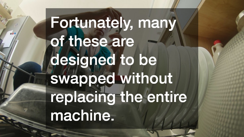 Fortunately, many of these are designed to be swapped without replacing the entire machine.