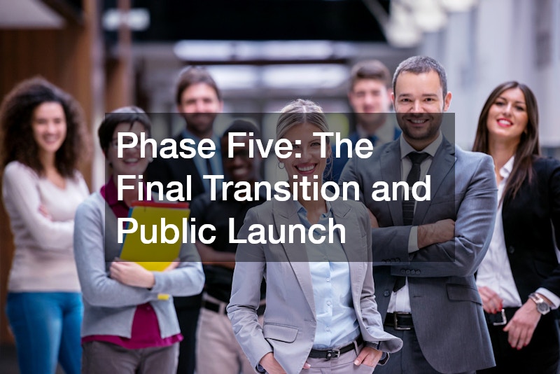 Phase Five: The Final Transition and Public Launch