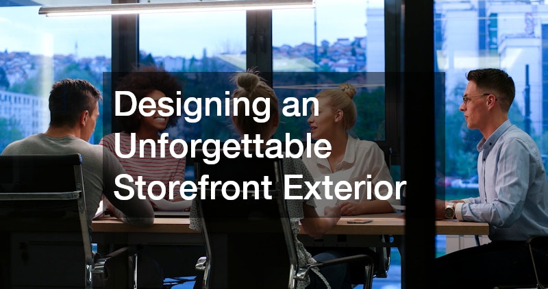 Designing an Unforgettable Storefront Exterior
