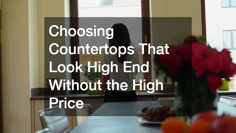 Choosing Countertops That Look High End Without the High Price