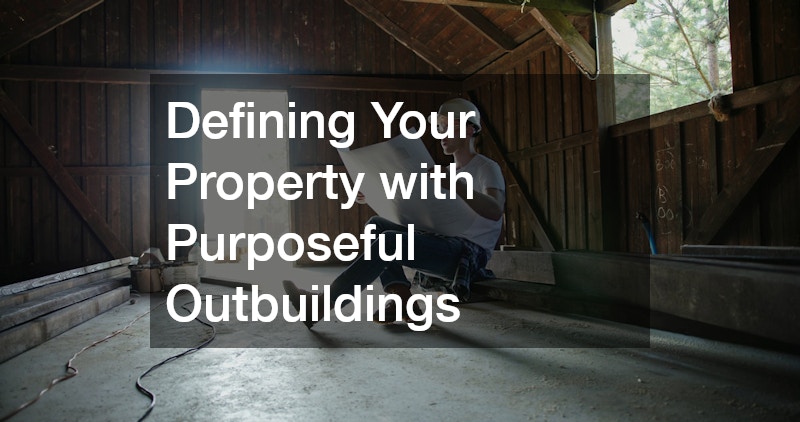 Defining Your Property with Purposeful Outbuildings